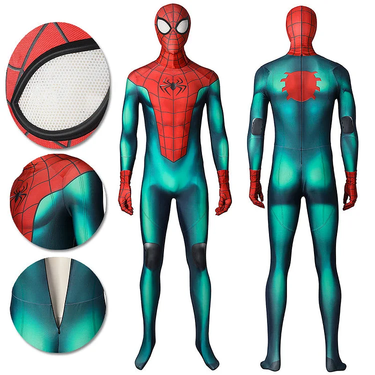 Miles Morales PS5 Spiderman Bodysuit Spiderman Great Responsibility