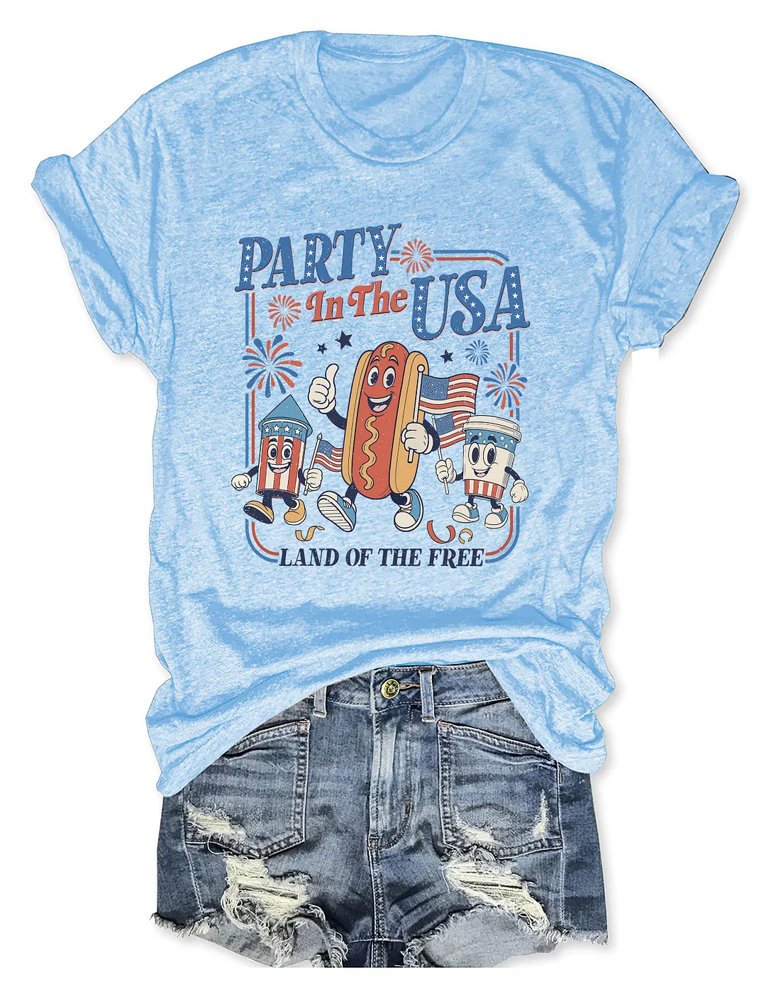 Retro Party In The Usa T-shirt