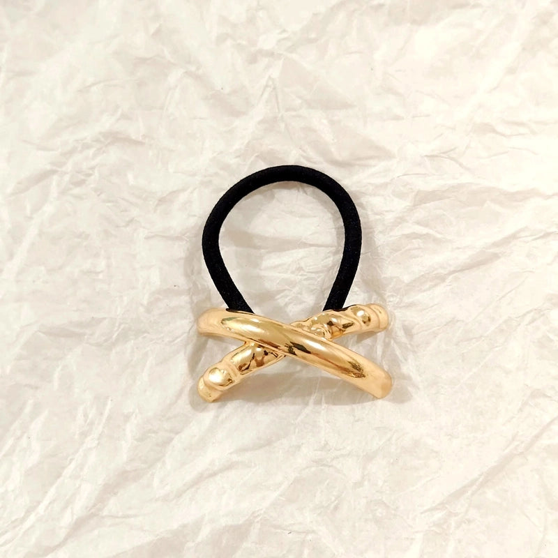 Streetwear Women’s Geometric Alloy Plating Hair Tie