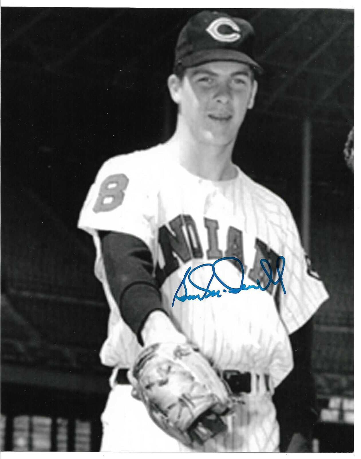 Sam McDowell Authentic Signed 8x10 Photo Poster painting Autographed, MLB, Baseball, Indians