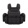 1000 Oxford Cloth Camouflage Amphibious Bulletproof Vest Outdoor Hunting Protective Adjustable Multifunction Plate Carrier