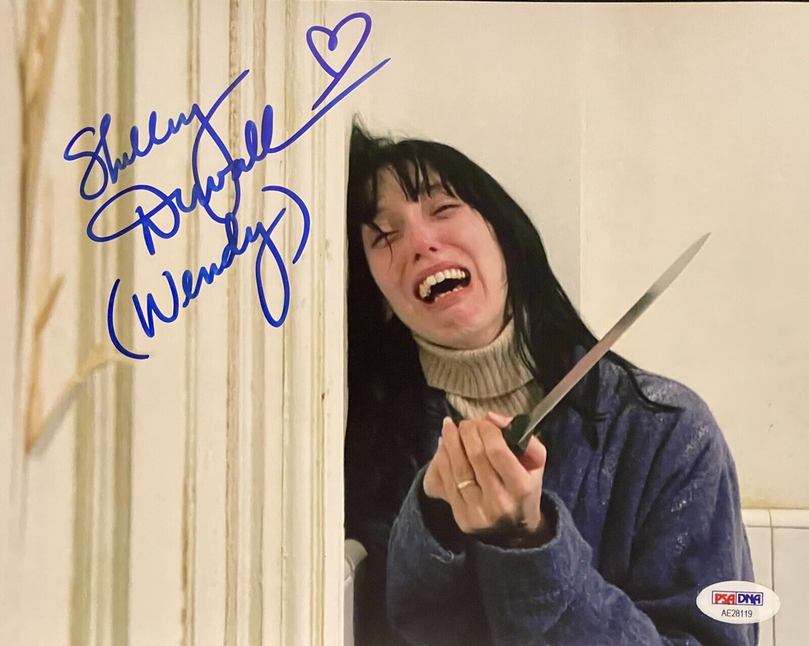 Shelley Duvall Signed Autographed The Shining 8x10 Photo Poster painting Exact Proof Psa/Dna