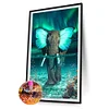 Schmetterlingselefant - Rund/Vierkant Diamant Malerei 40*70CM (Große Größe)