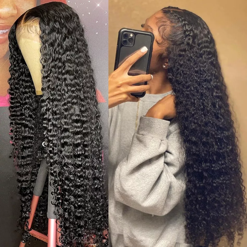 Jewtribute Hair®|Deep Wave Frontal Wigs Wigs Loose Water Wave