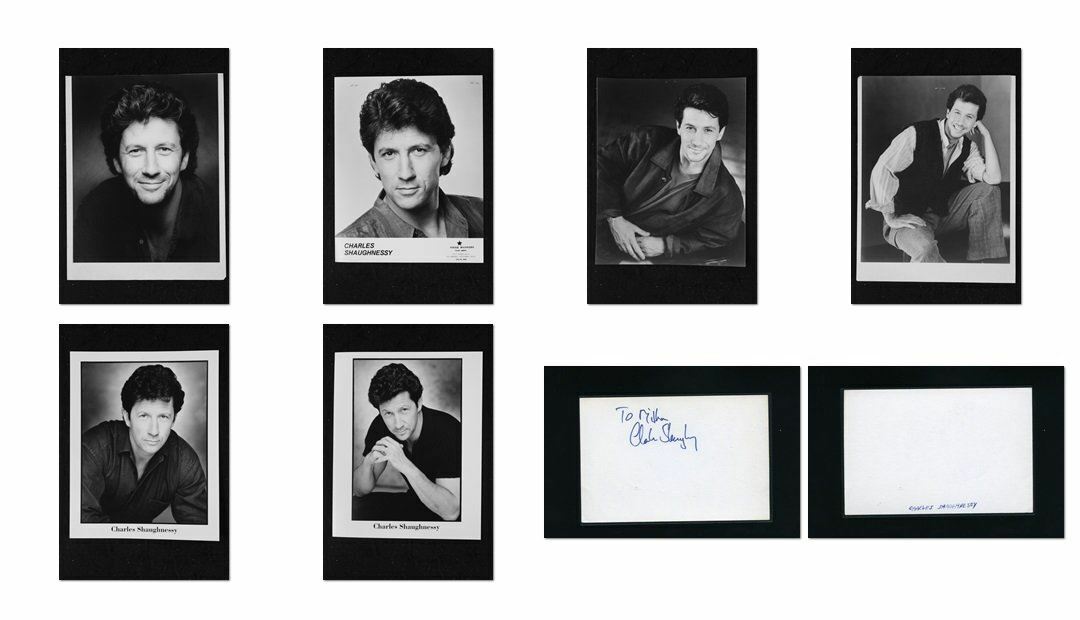 Charles Shaughnessy - Signed Autograph and Headshot Photo Poster painting set - Star Trek