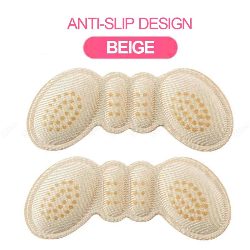 Letclo™ Women Insoles Adjust Size Adhesive Heel Liner Grips Protector Sticker Pain Relief Foot Care Inserts letclo Letclo