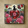 (Pre-Framed)Love-Special Shape Diamond Painting Kit(25x25cm)