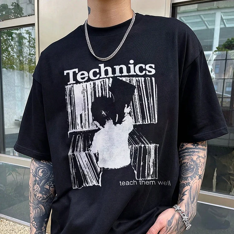 Technics Teach Them Well T-shirt