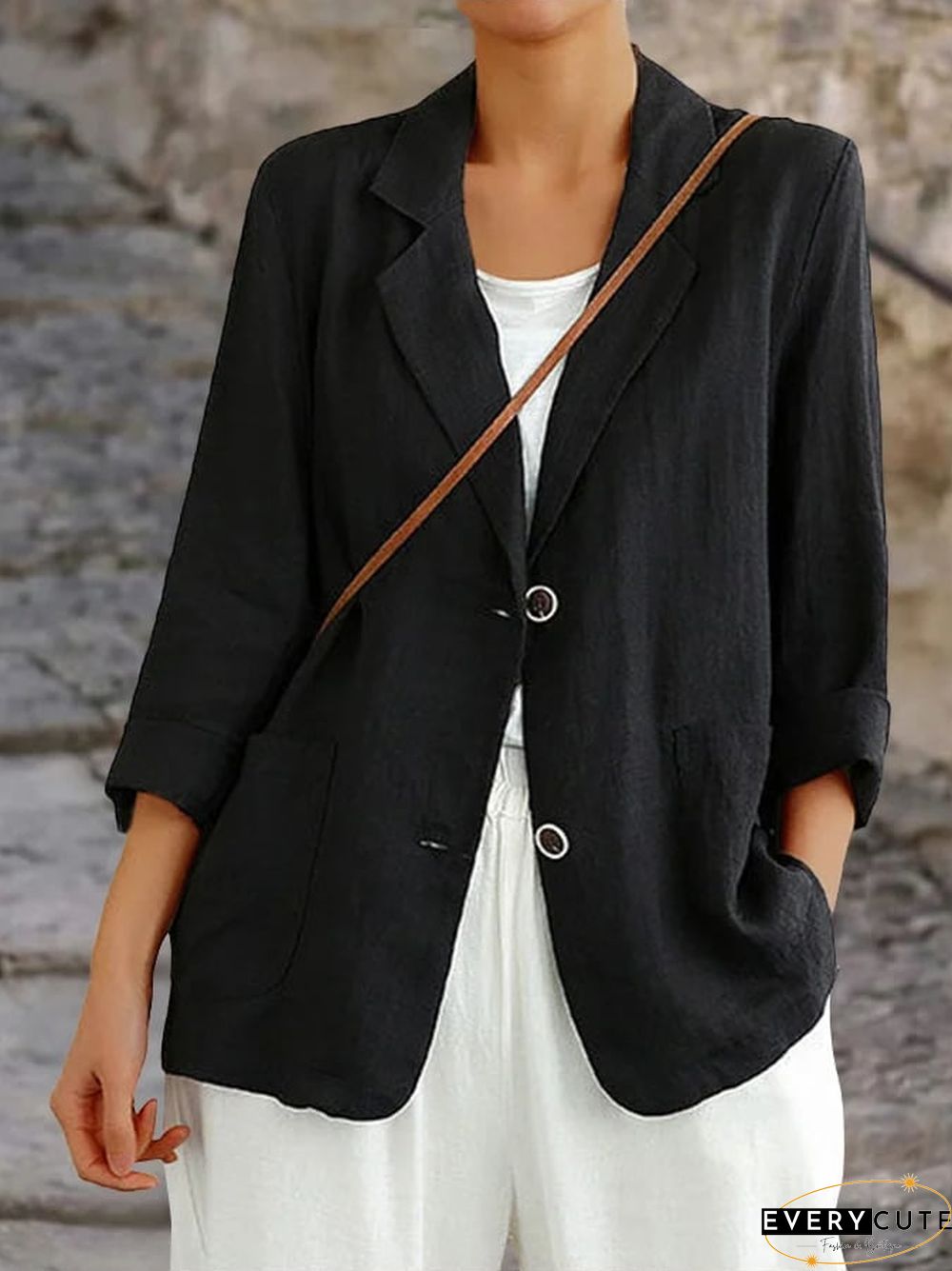 Hooded Lantern Sleeve Loose Casual Two-piece Suit