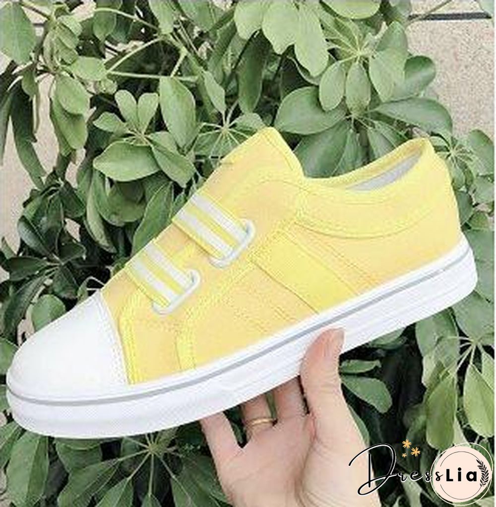 Low-cut Trainers Canvas Flat Shoes Women Casual Vulcanize Shoes New Women Summer Autumn Sneakers Ladies WDHKUN