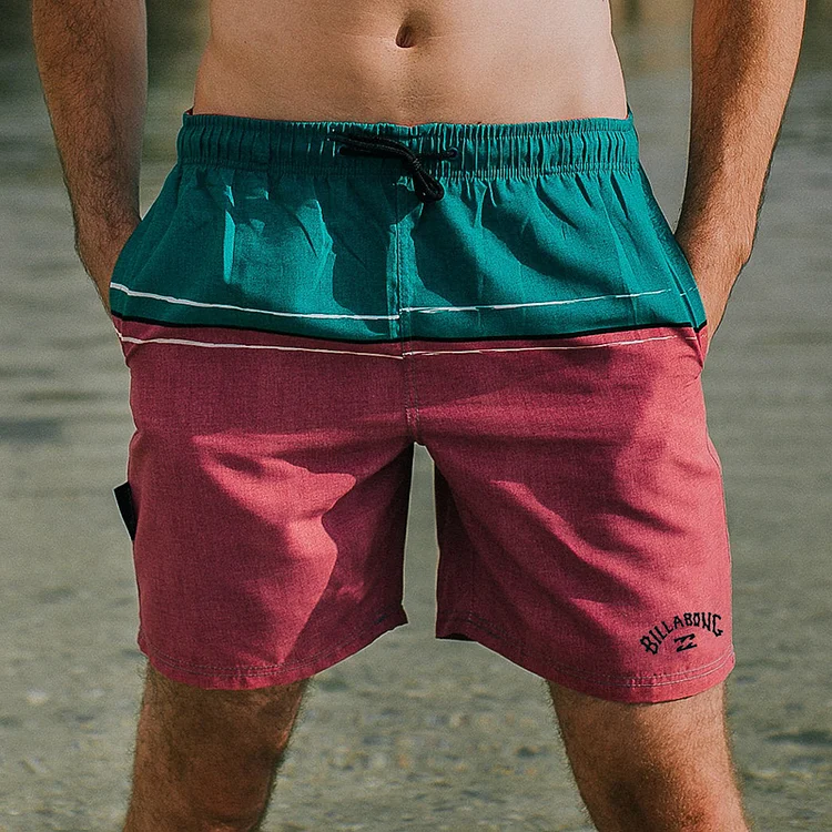 Men's Contrasting Surf Shorts 767b
