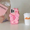 For iPhone 15 series, with stand, shockproof heavy duty butterfly protective case