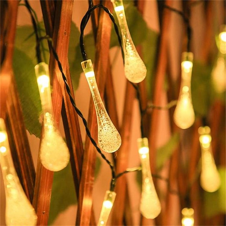 Water Drop Solar Powered Lights