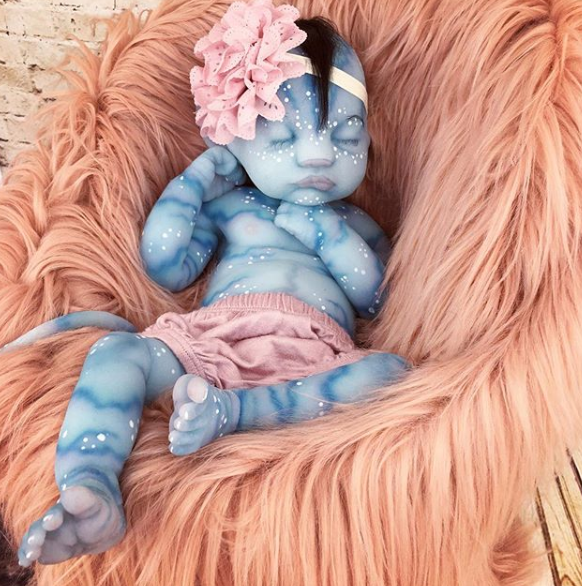 20'' Realistic Handmade Fantasy Baby Girl