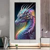 (US Local)Dragon-Paint By Numbers Kit(70x40cm)