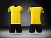 24/25 Season Men's Soccer Jersey Suit Set New Model Designs for Adults and Children Polyester Club Football Wear