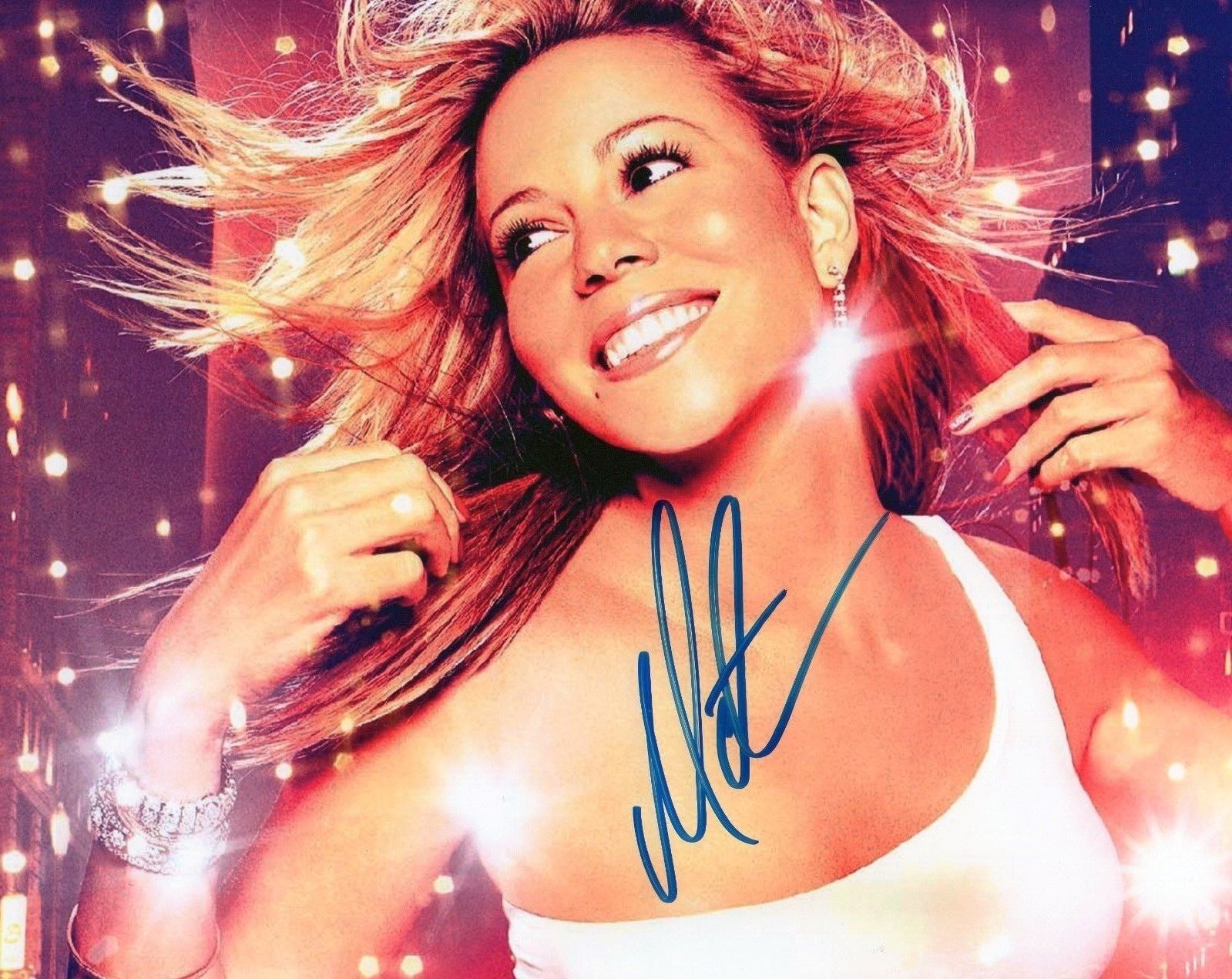 MARIAH CAREY AUTOGRAPHED SIGNED A4 PP POSTER Photo Poster painting PRINT 17