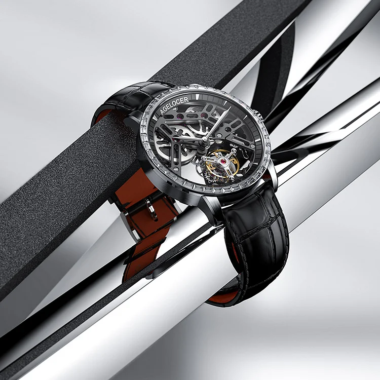 Agelocer Tourbillon Male Series Manual Mechanical Watches