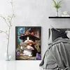 Astrology Kitten-11CT Stamped Cross Stitch 40*55cm/15.75*21.65in