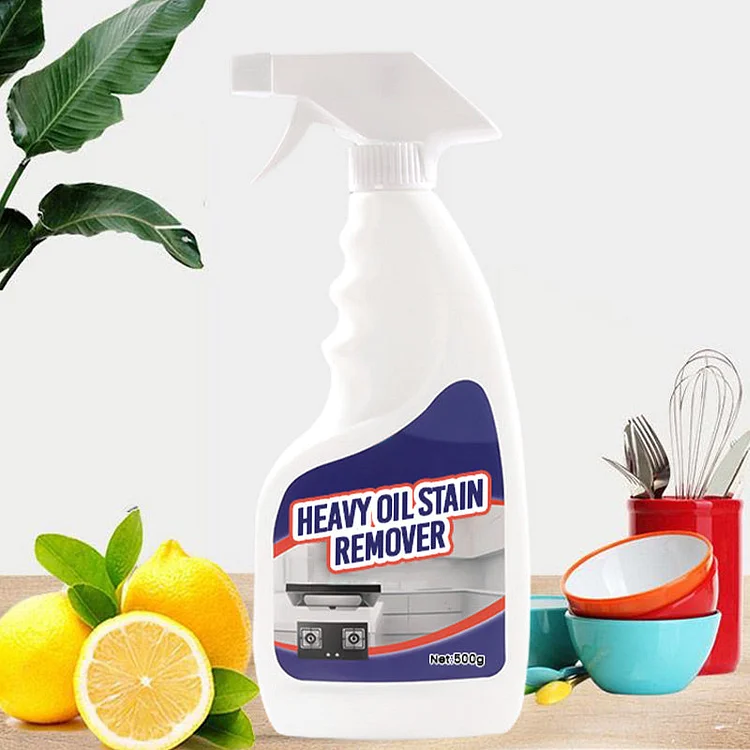 Foaming Heavy Oil Stain Remover Bubble Spray for Kitchen