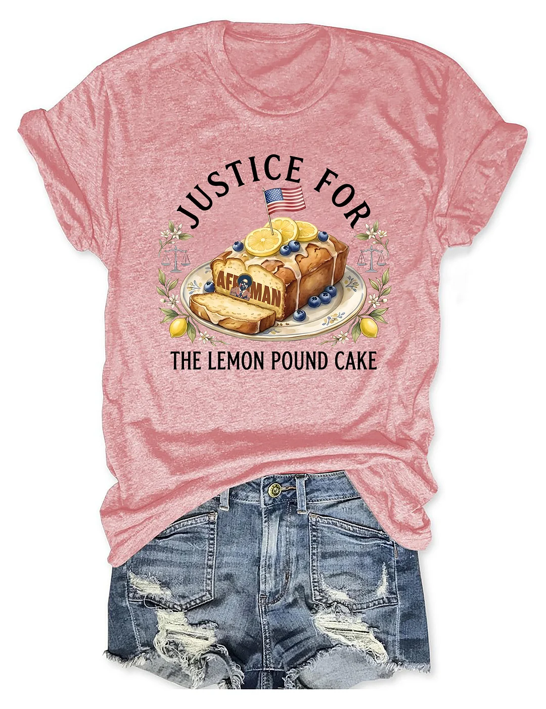 Justice For The Lemon Pound Cake T-shirt