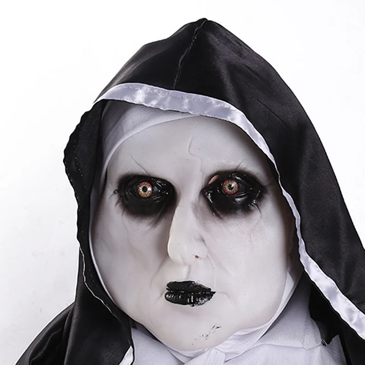 Halloween Headwear The Conjuring 2 Nun Mask-elleschic