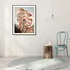 Diamond Painting -DIY Round Drill Heavy Makeup Woman