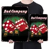 Bad Company - Panneaux en &eacute;tain m&eacute;tallique(20*30cm/30*40cm) - Musique