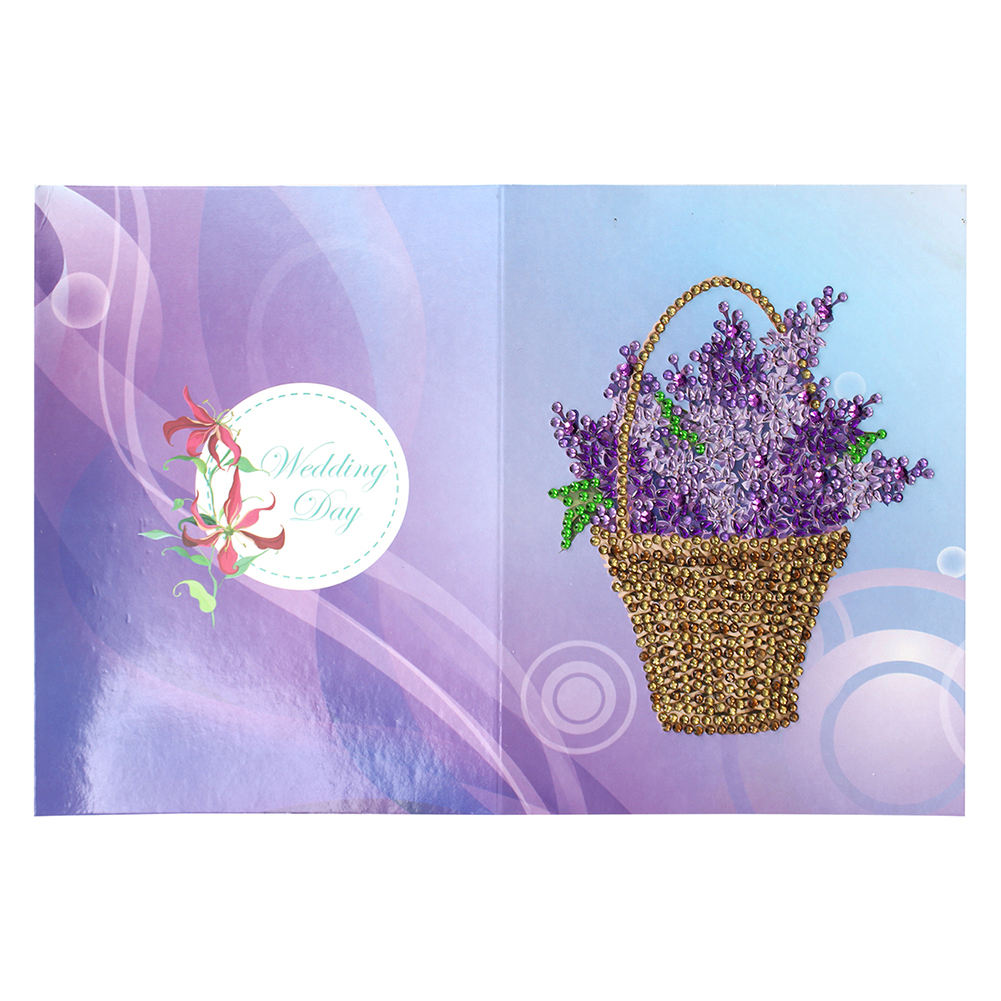 

Lavender Christmas - 5D DIY Craft Greeting Card, 501 Original