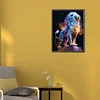 Diamond Painting -DIY Round Drill Starry Lion