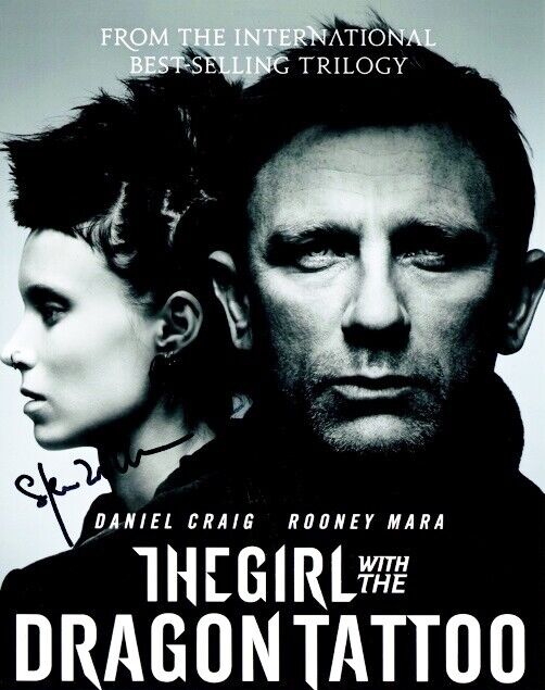 Steven Zaillian Signed Girl With The Dragon Tattoo Writer - Director 8x10 Photo Poster painting