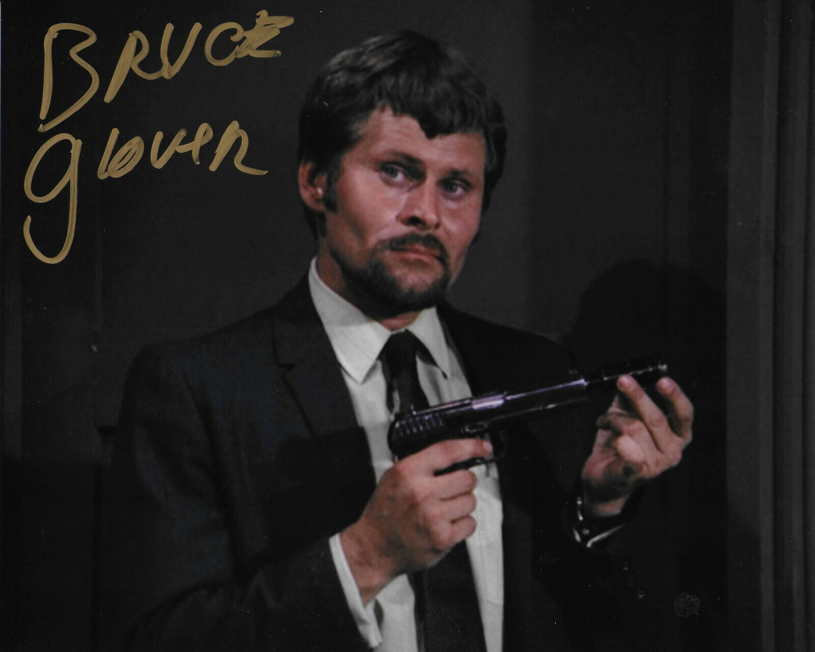 Bruce Glover Mission: Impossible Original Autographed 8X10 Photo Poster painting #3