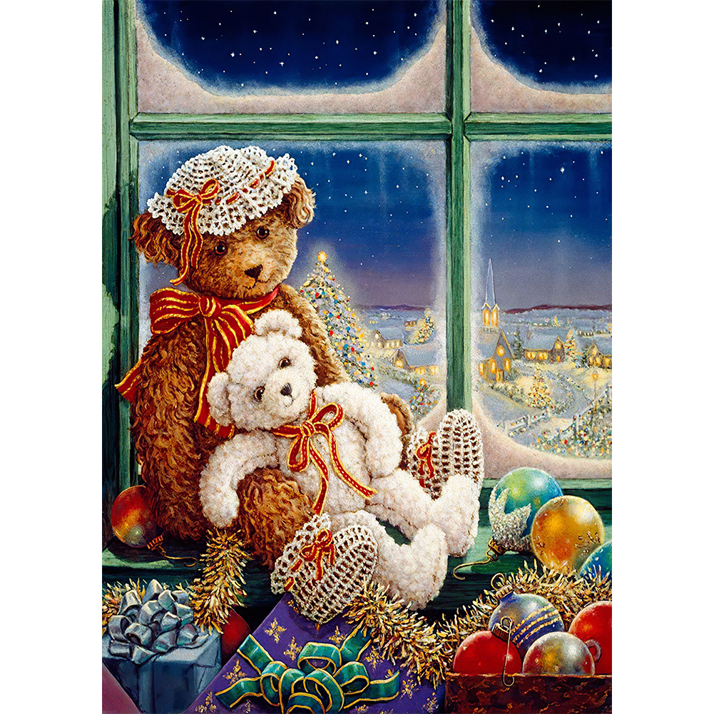 

Toy Bear - Round Drill Diamond Painting - 30*40CM, 501 Original