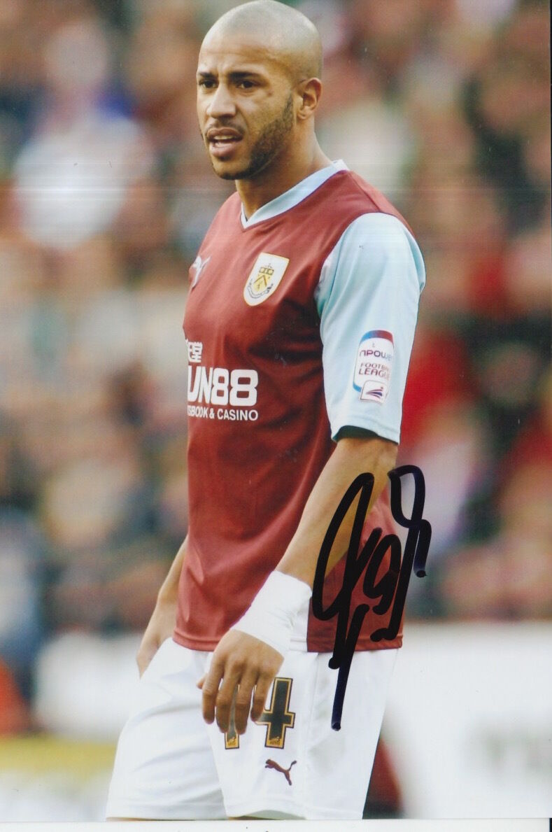 BURNLEY HAND SIGNED TYRONE MEARS 6X4 Photo Poster painting 6.