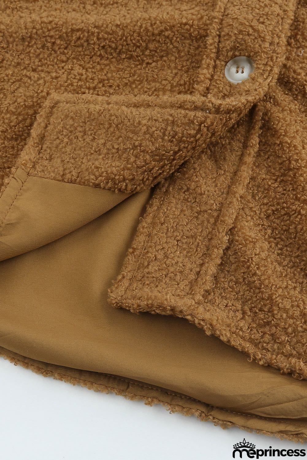 Flap Pockets Button Front Jacket