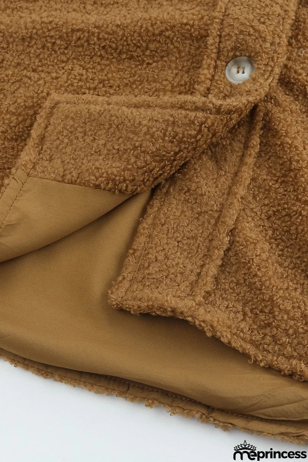 Flap Pockets Button Front Jacket