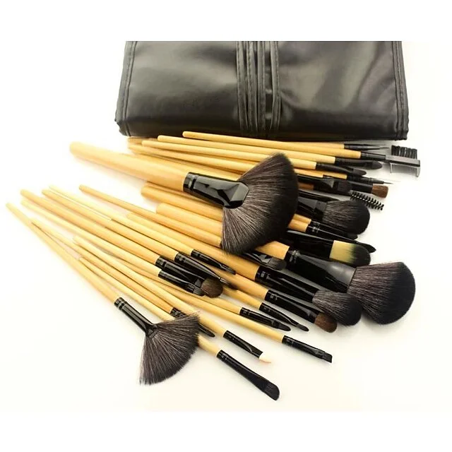 32 Pcs Multifunctional Makeup Brushes Set Fashion Professional Beauty Tool Suitable For Blush. Loose Powder. Foundation. Eye Shadow. Concealer. Eyebrow. Nose Shadow. Highlighter