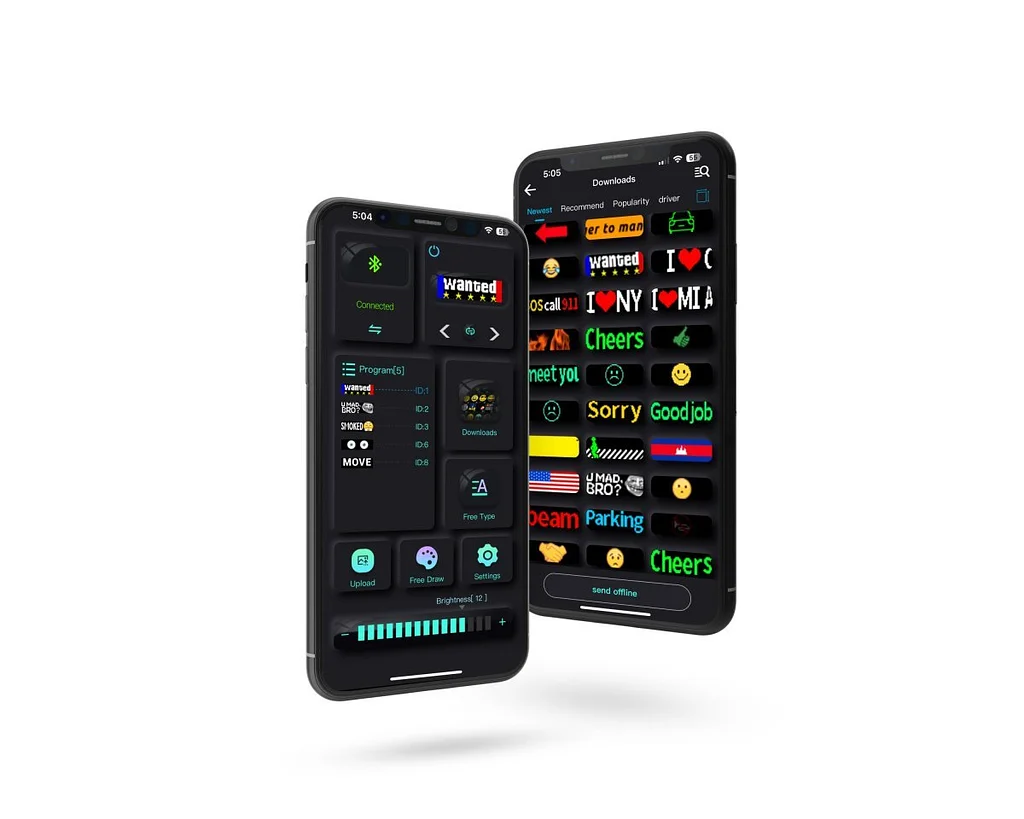 Customizable Gelrova LED Display - Gelrova