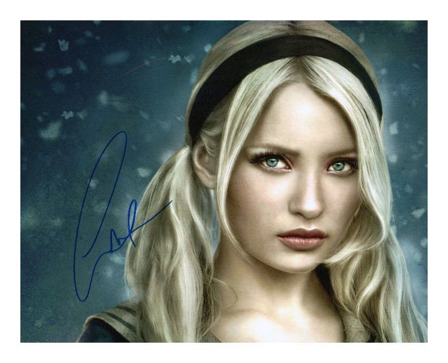 EMILY BROWNING AUTOGRAPHED SIGNED A4 PP POSTER Photo Poster painting PRINT 4