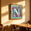 Butterfly Flower N 5D Partial Drill DIY Diamond Painting Kit 30*30cm