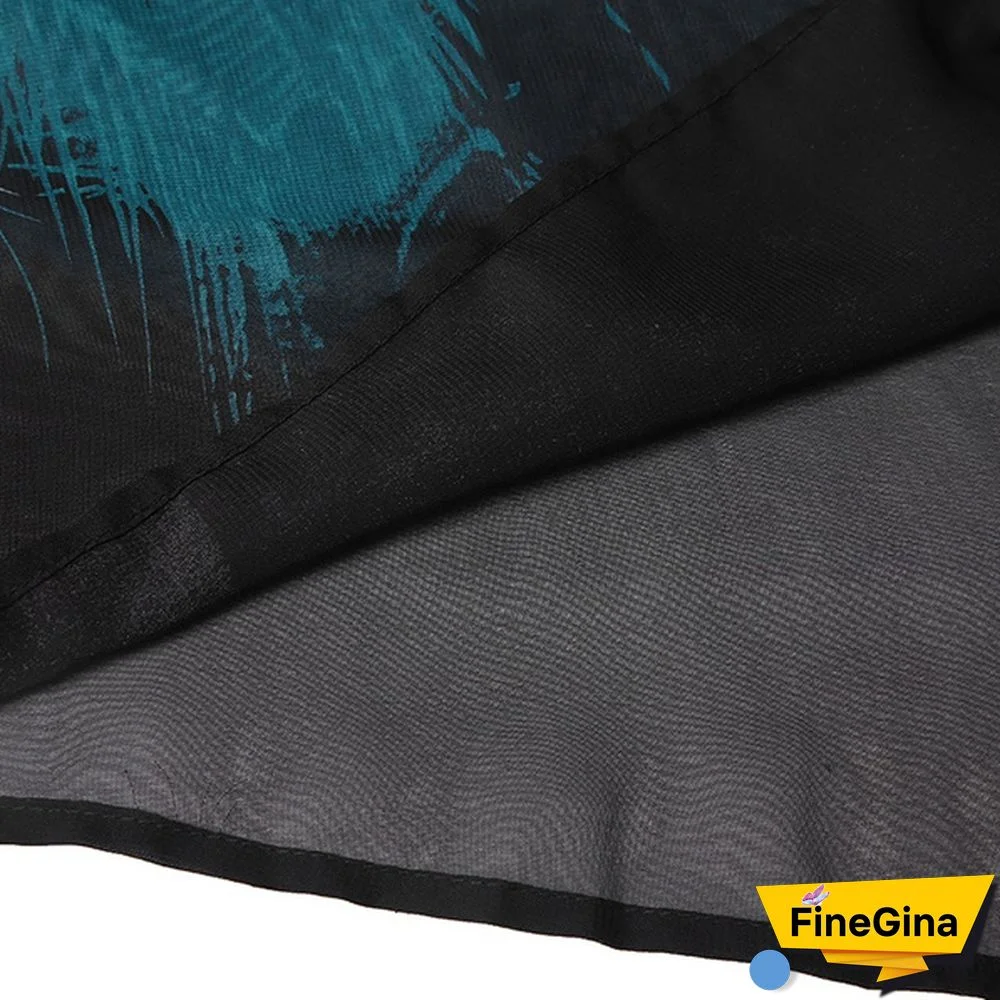 New S-5XL Fashion Flare Swing Maxi Dress Sleeveless Peacock Print Maxi Dresses Summer Bohemian Dresses