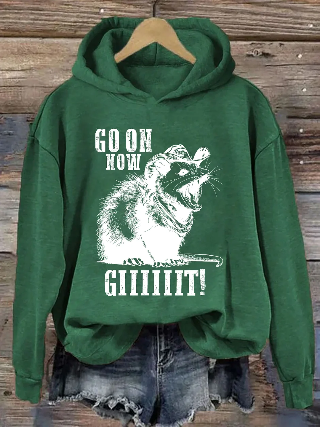 Cowboy Possum Hoodie