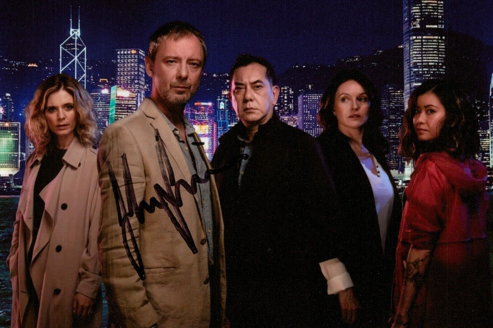 John Simm Signed 6x4 Photo Poster painting Strangers Doctor Who Life on Mars Autograph + COA