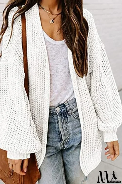 MidiSono - Open Front Classical Cardigan