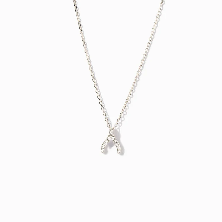 THE BEST GIFT THIS CHRISTMAS IS YOU WISHBONE NECKLACE