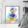 Watercolor Disney Donald Duck - 11CT Stamped Cross Stitch 40*50cm/15.75*19.69in