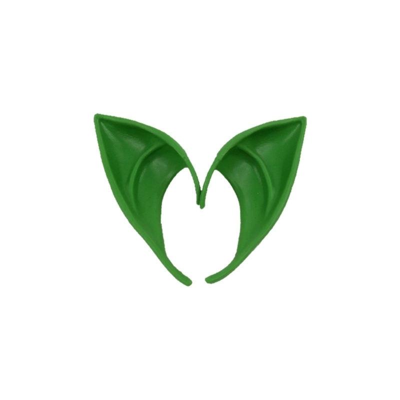 Halloween Elf Ears Party Dress Up Props Latex Elf Tip Simulation Ears Props