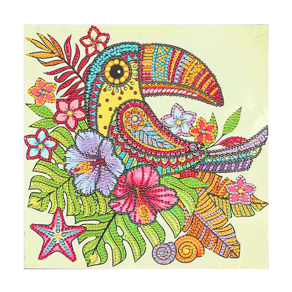 

Bird - Special Shaped Diamond Painting - 30*30CM, 501 Original