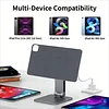 Aluminum alloy magnetic contact charging stand