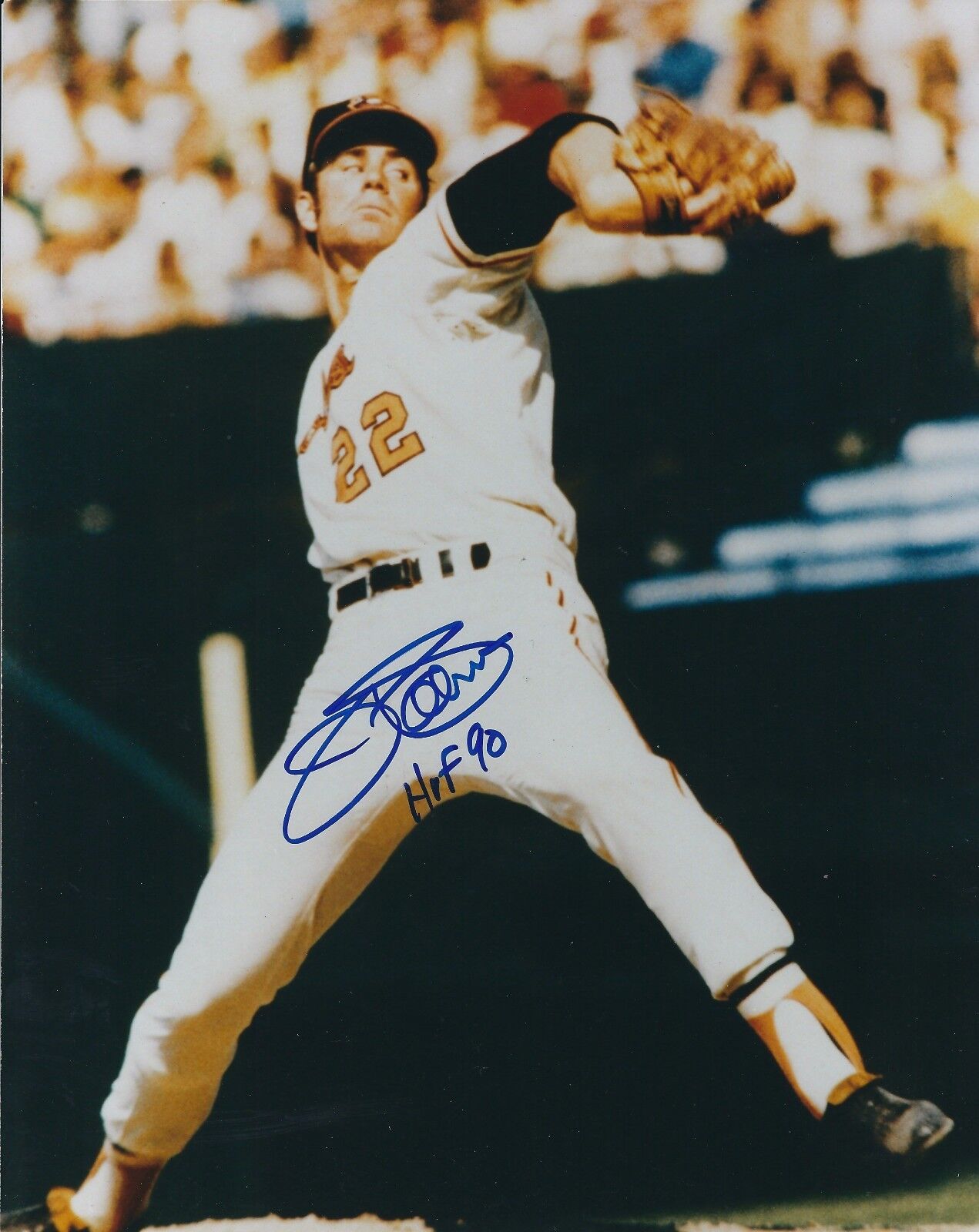 Autographed Jim Palmer Baltimore Orioles 8x10 Photo Poster painting - w/COA